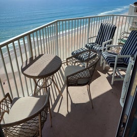 Daytona The Shores Club 1105 balcony