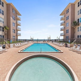 Complex Pool and Hot Tub