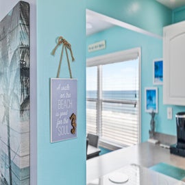 Enjoy the Serene Ocean Views from the Kitchen