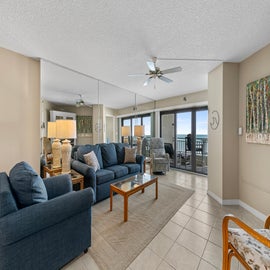 Open and spacious living room